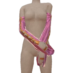 Ikon Elite Mauve Purple Silk Flare Sleeves