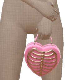 Ikon Elite Ribcage Heart Handbag