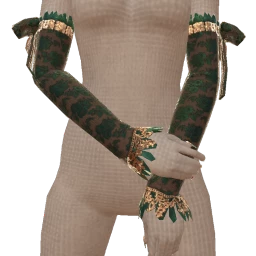 Ikon Elite Gold Lit Candle Sleeves And Matching Nails