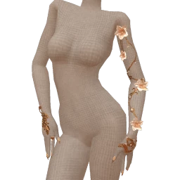 Ikon Elite Floral Pearl Arm Jewellery