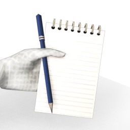 Kathy's Notebook And Pen