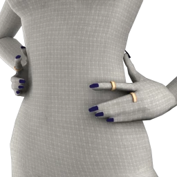 Foal Cheerleader Ring and Nail Set