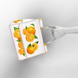 Oranges and Blossoms Handbag