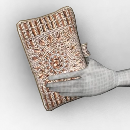 Golden Gem Encrusted Clutch