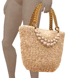 Mahiki Pearl Dune Basket Bag