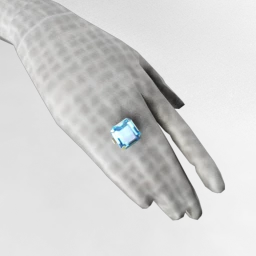 Princess Aquamarine Ring