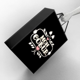 Mon Coeur Shopping Bag