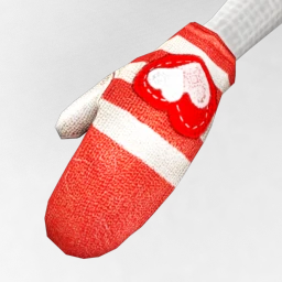 Love Heart Mittens (for Female)