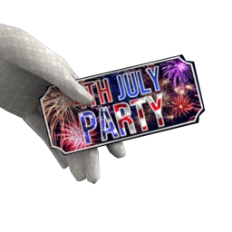 4th July Party Ticket