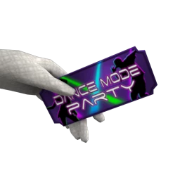 Dance Mode Party Ticket