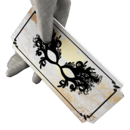 Venetian Masquerade Party Ticket