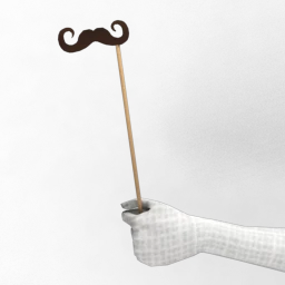 AvakinSnaps Party Moustache - Hipster