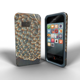 Talk That Talk Case - Art Deco Chysanthemum