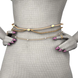 Prysm Daisy Chain Belt Rings and Nails