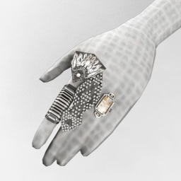 Prysm Silver Armour Rings