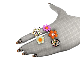 Prysm Day Of The Dead Rings And Nail Art