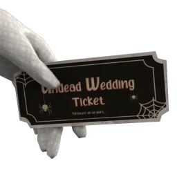 Undead Wedding Ticket