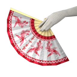 Phoenix Hand Fan