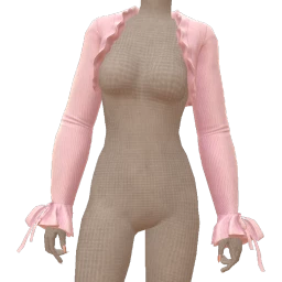 Yume Pink Frill Bolero