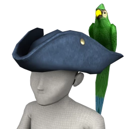 Cosmos Parrot Pirate Hat