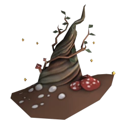 Dolly Bop Be One With The Forest Witch Hat