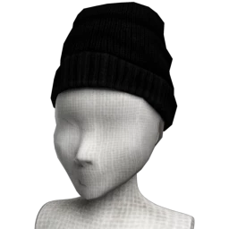 Foal Slouchy Black Beanie