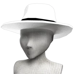 Front Row Stay Cool Sun Hat with Ribbon