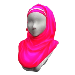 Bright Pink Head Scarf