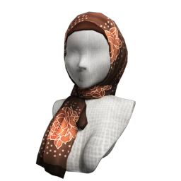 Floral Echo Head Scarf