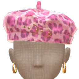 Yume Pink Leopard Hat