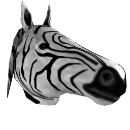 Zebra Head Mask