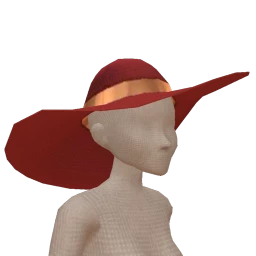 Ikon Red And Bronze Summer Hat