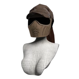 Airsoft Desert Cap and Mask