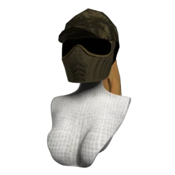 Airsoft Digital Cap and Mask