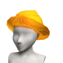 Spring Showers Rain Hat - Yellow (for Female)