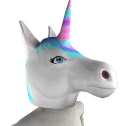 Cosmos Rainbow Unicorn Mask