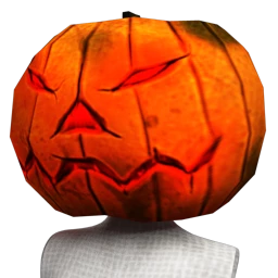 Halloween Pumpkin Head (for female)