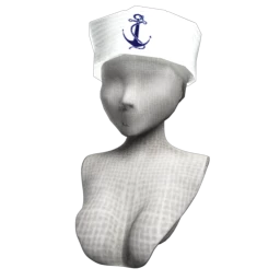 "Cadet Cadence" Ditsy Cup Cap 