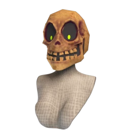 Eerie Bones Skelly-Sue Skull