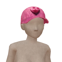 Drop Science Pink Heart Cap