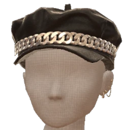 Yume Charm Chain Black Hat