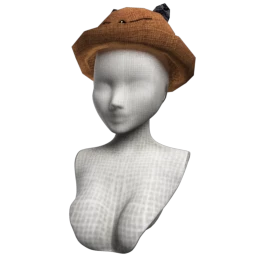 Yume Lace Ears and Whiskers Hat in Camel