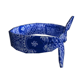 Drop Science Front Bow Bandana - Blue