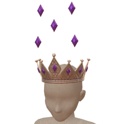 Bijouterie Silver February Amethyst Crown