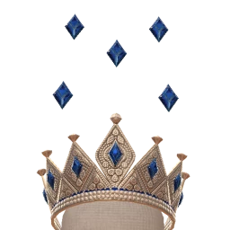 Bijouterie Silver September Sapphire Crown