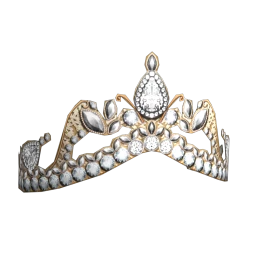 Bijouterie Abundance Glass Crown