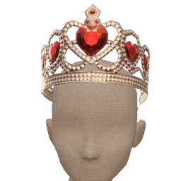Bijouterie Red Rubies Princess Crown