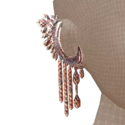 Bijouterie Silver Chandelier Ear Cuffs