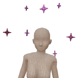 Cloud Nine Mini Pixel Violet Stars