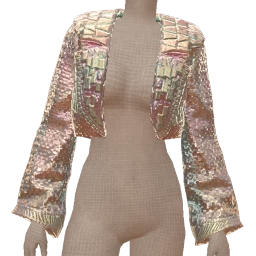 Cloud Nine Hologram Glow Jacket